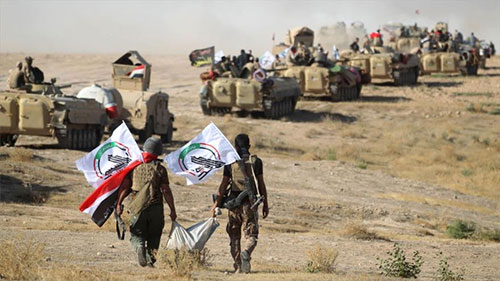 unidades de la Movilización Popular Iraq lanza la batalla “Venganza por los mártires”